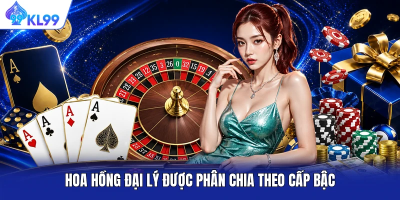 Hoa hồng đại lý được phân chia theo cấp bậc Hoa hồng đại lý được phân chia theo cấp bậc